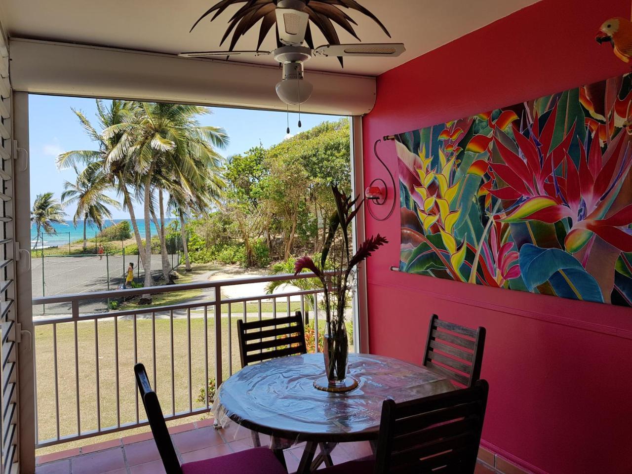L'Oiseau Du Paradis Vue Mer Studio A Saint Francois A 100 M De La Plage Екстериор снимка